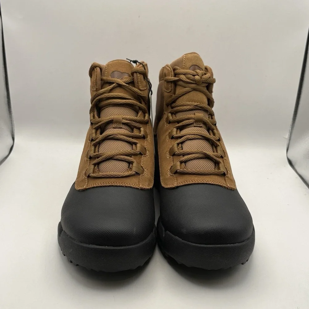 Sorel Men's Buxton Lite Lace Waterproof Boots Elk/Black Size 13 NM4983-286